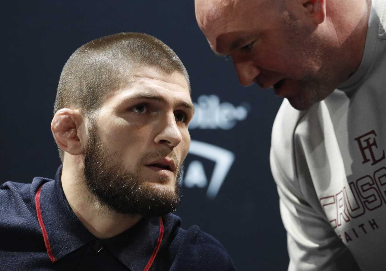 Khabib warns UFC chief Dana White, Bellator to treat fighters more or he'll pinch them for Eagle FC promotion