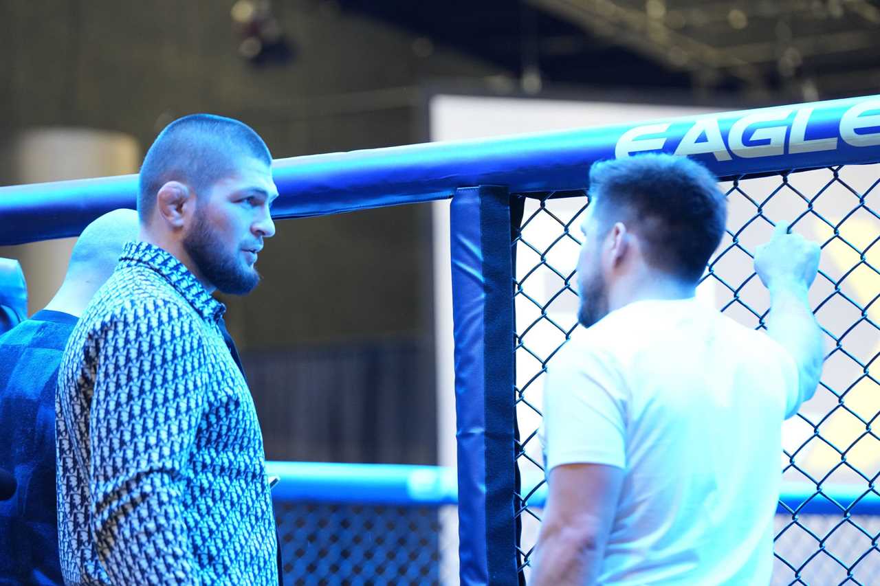 Khabib warns UFC chief Dana White, Bellator to treat fighters more or he'll pinch them for Eagle FC promotion
