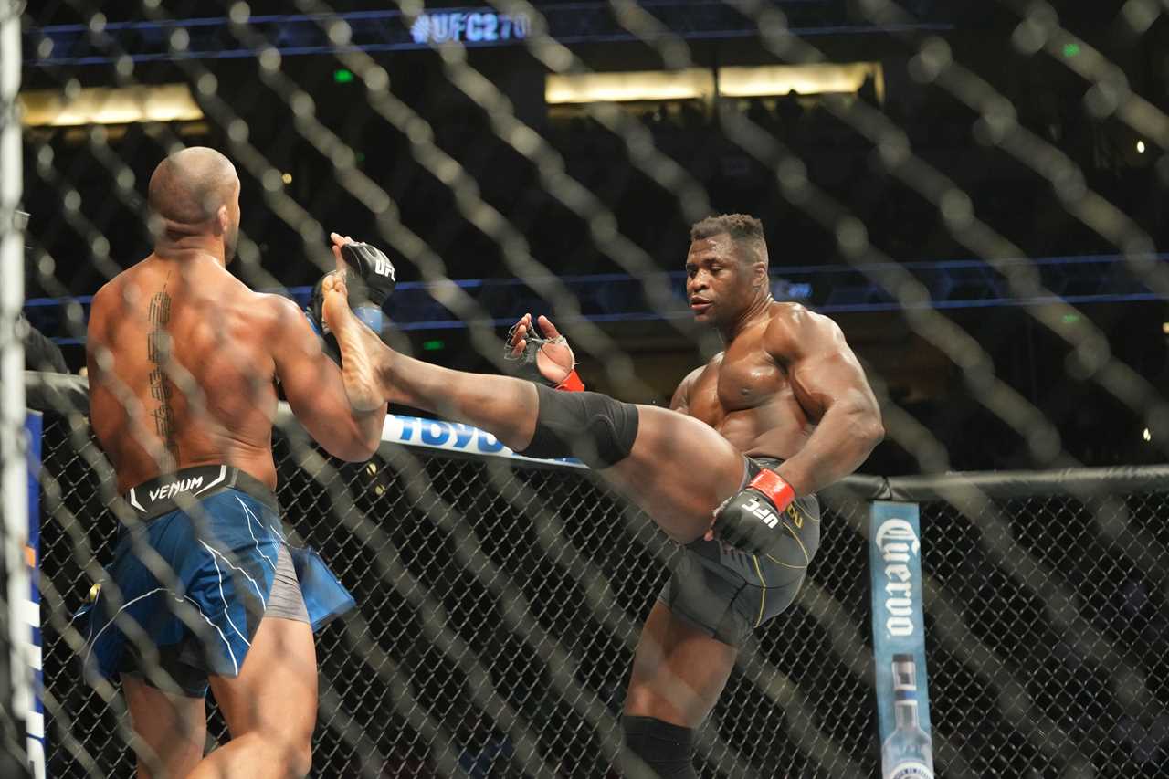 Francis Ngannou will not fight again in the UFC. The UFC star is set to miss ten month after knee surgery.
