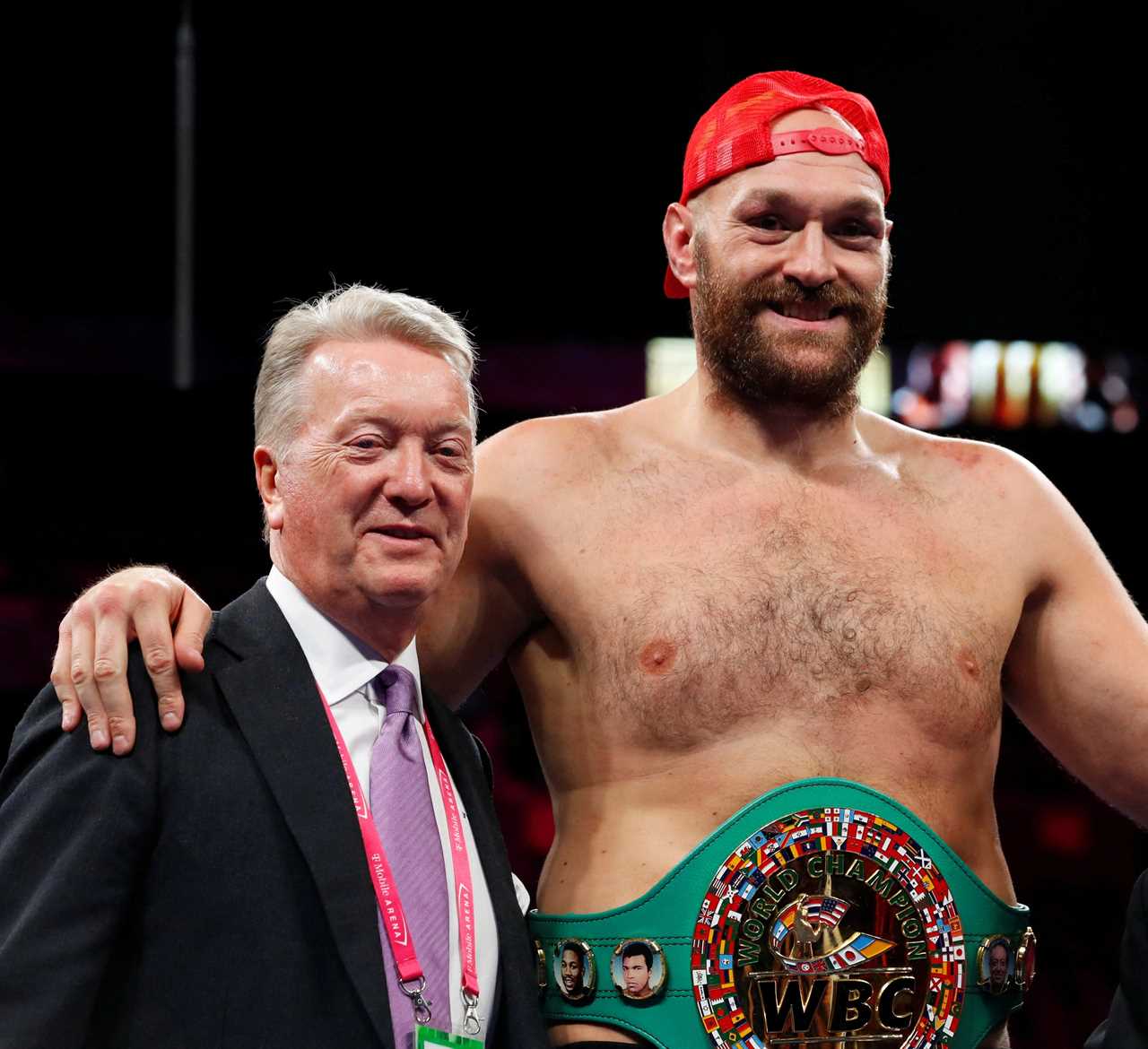 After Tyson Fury's fight against Dillian Whyte, Anthony Joshua broke his silence