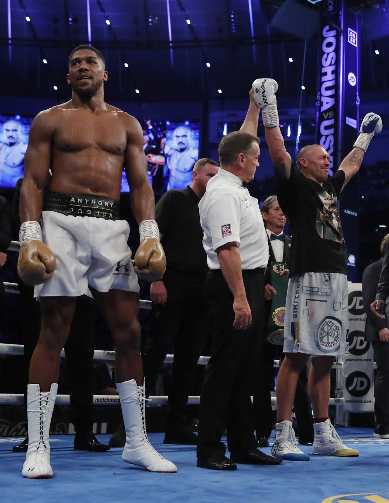 Anthony Joshua supports the new trainer search for Usyk match by Eubank Jr. Fury calls it 'greedy'