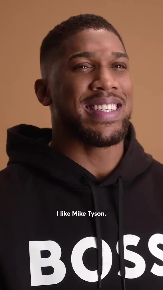 Anthony Joshua calls Mike Tyson the boss as he shares his blueprint to reaching the top.