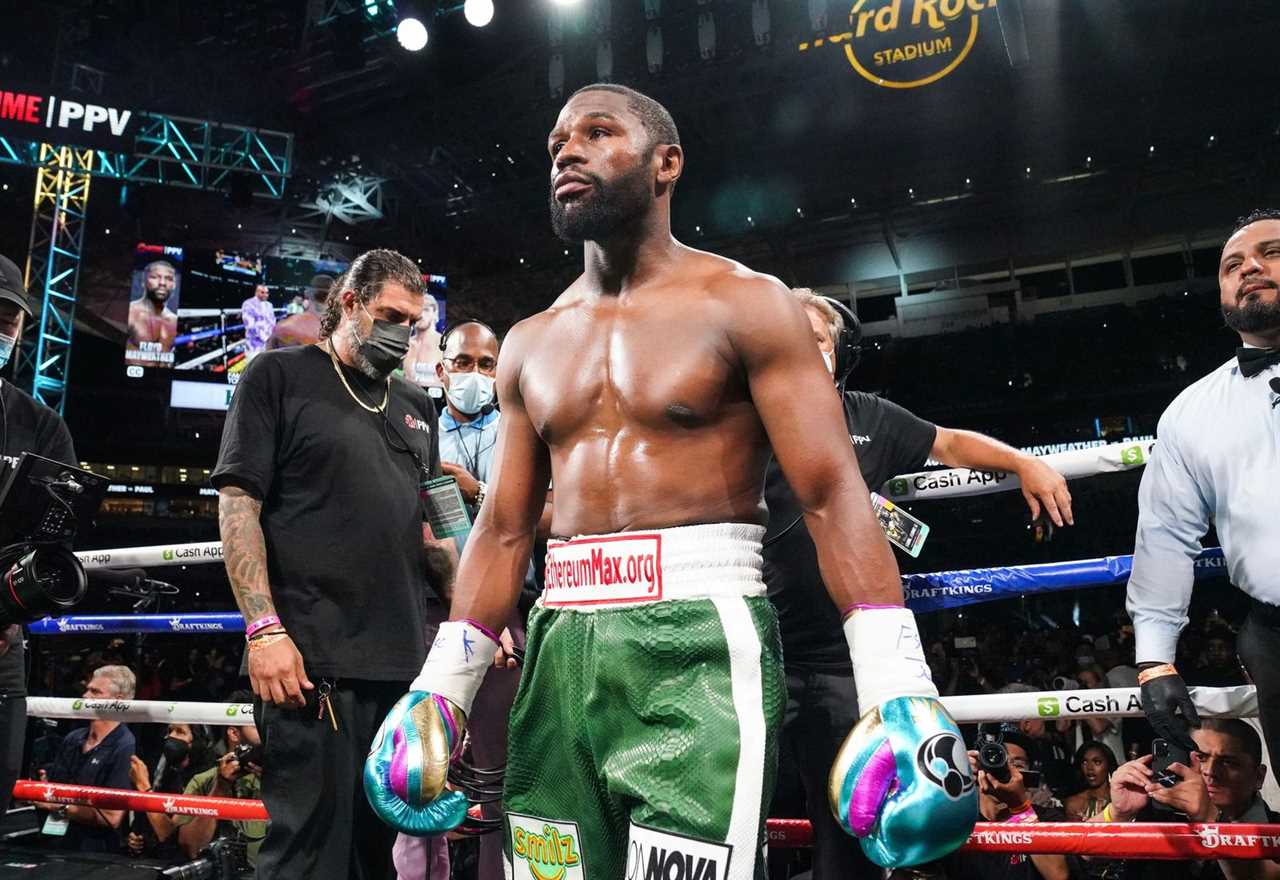 Logan Paul REJECTS Floyd Mayweather's rematch in Dubai, after a pay row and tells the legend to 'f*** him' and fight Jake