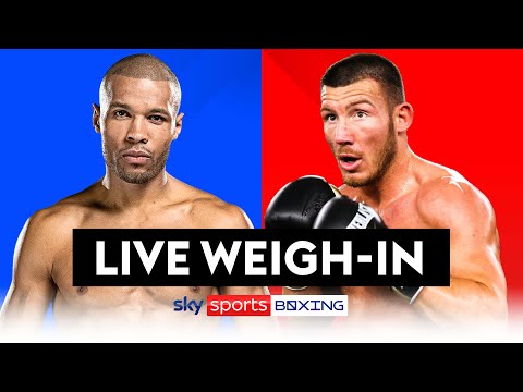 EUBANK JR Vs WILLIAMS LIVE WEIGHING-IN