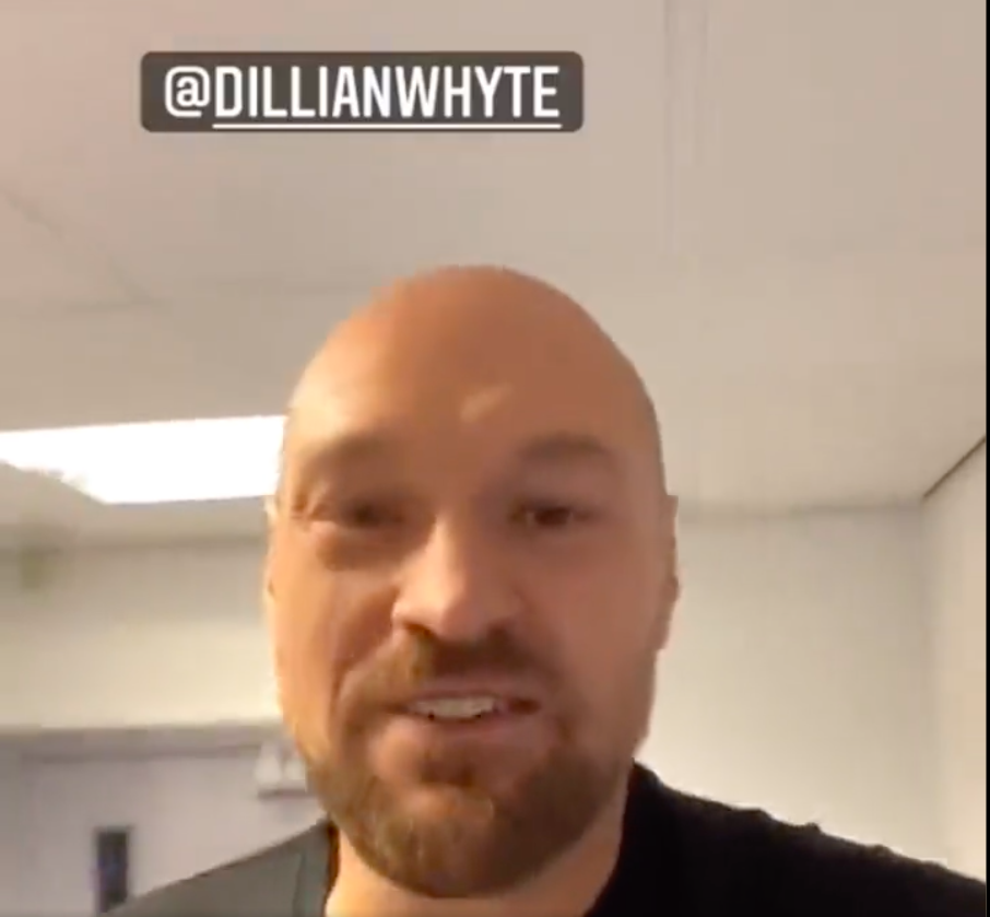 Tyson Fury mocks Dillian Whyte, 'b ****' Dillian Forrest for 'going into hide' after agreeing to fight for the world title