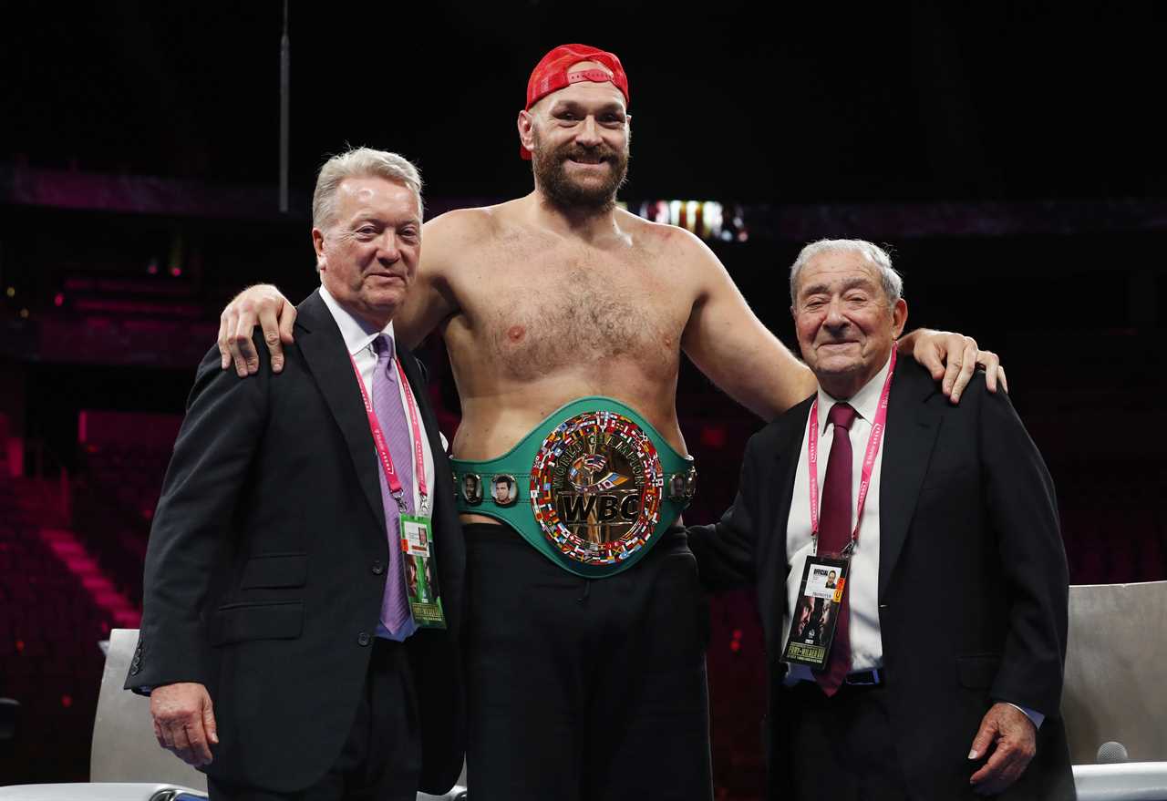 Bob Arum, Tyson Fury's promoter, says that Anthony Joshua will face Oleksandr Usyk in June.