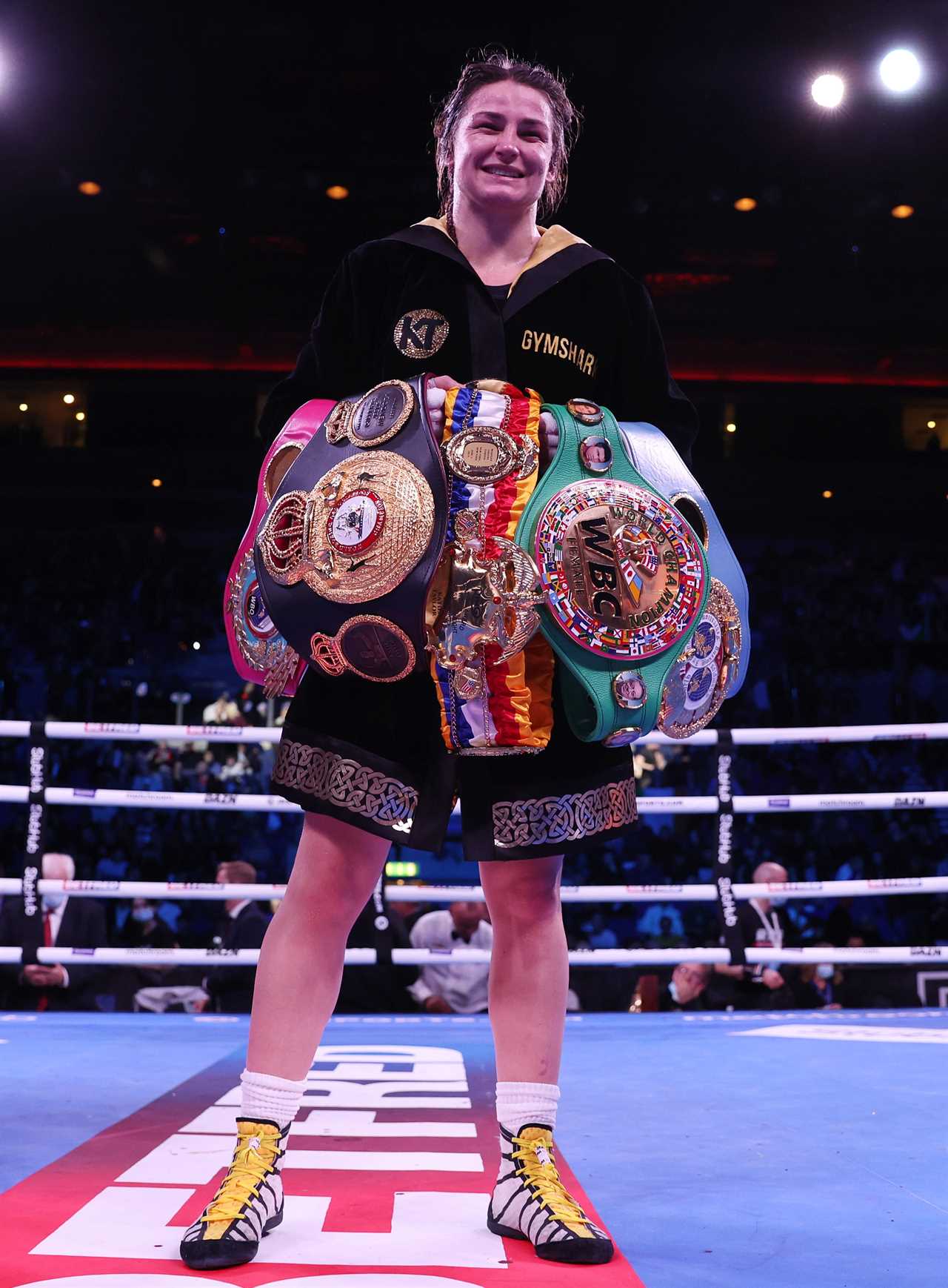 Jake Paul says this is life-changing. Katie Taylor and Amanda Serrano are expected to earn seven figures for super-fights.