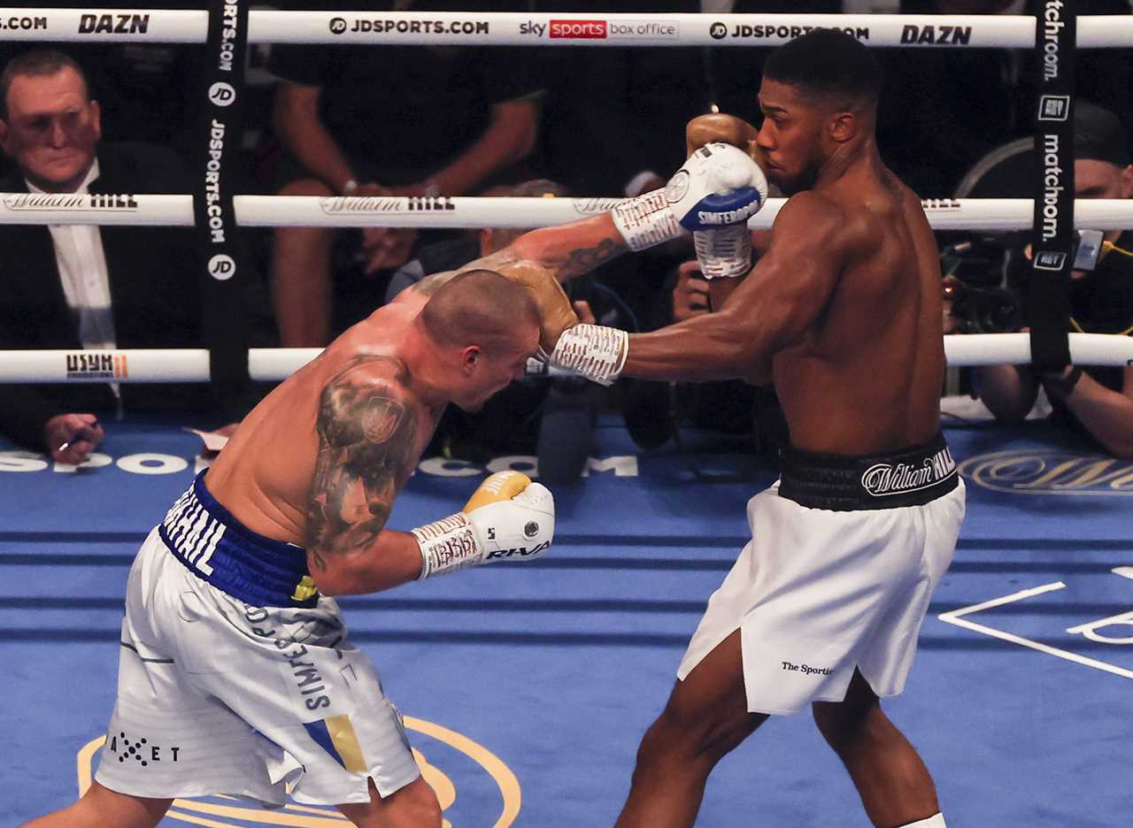Frank Warren tips Brit to lose the rematch after Anthony Joshua is criticized for his attitude in Oleksandr Usyk fight.
