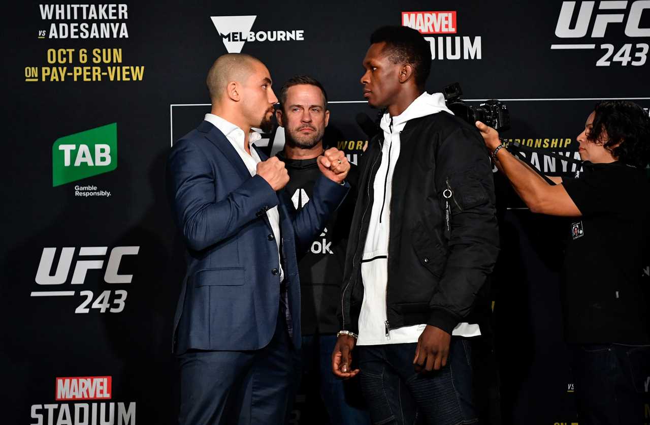 Israel Adesanya feels vindicated after past criticisms of Whittaker's 'd***heads' following his 'ego’ admission before UFC 272.