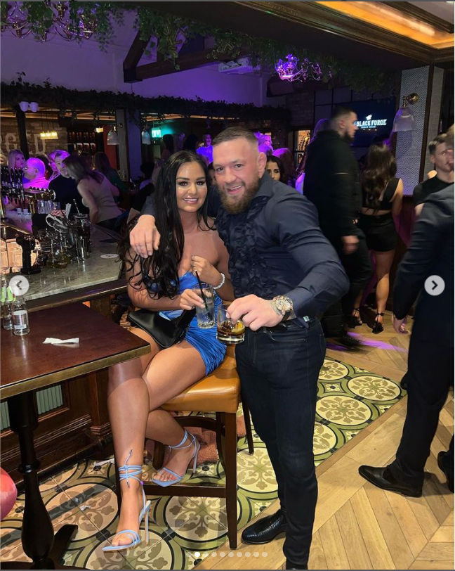 UFC fans express concern over Conor McGregor's behavior after the Irish MMA star shared a bizarre clip in which he ate ice cream in bed