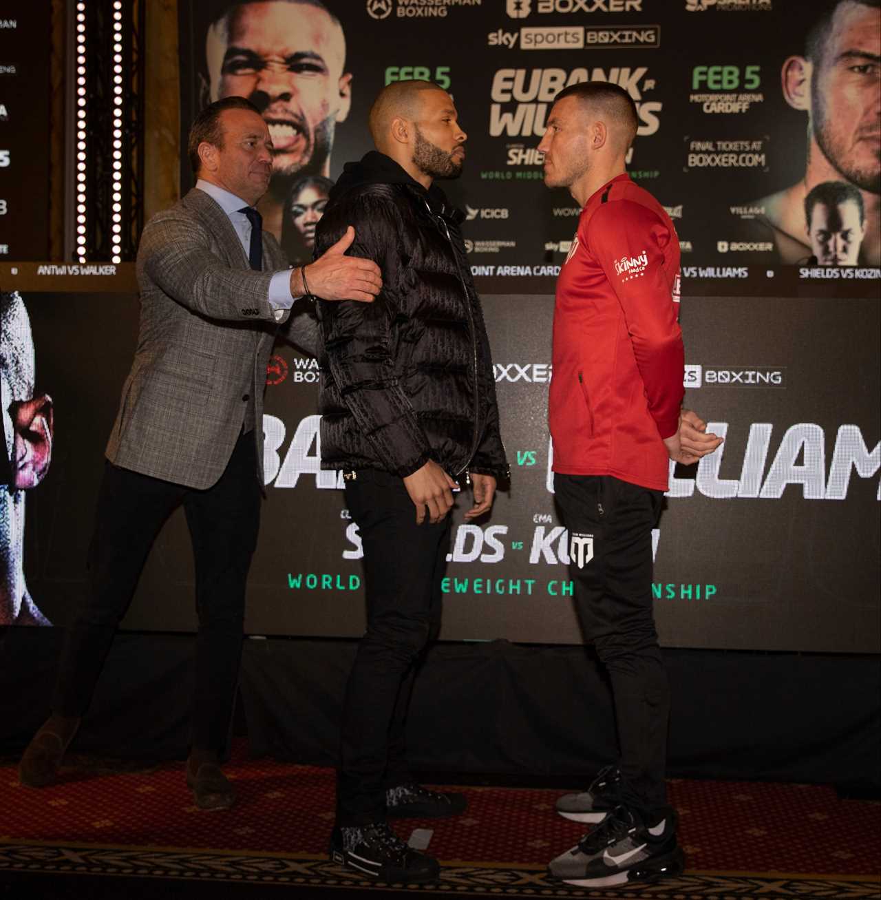 Chris Eubank Jr believes that Liam Williams' attempt to persuade him into a prefight row was an indication of weakness