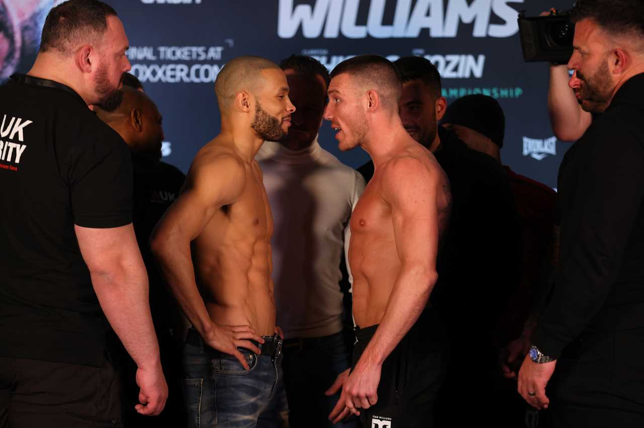 I'm a big guy - Chris Eubank Jr. claims that he doesn’t need his father to settle the British grudge war with Liam Williams.