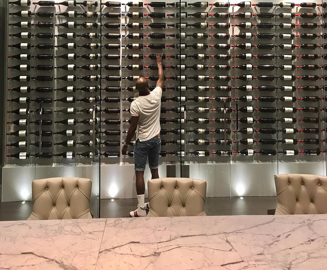 Floyd Mayweather's incredible PS19m LA home boasts a stunning belt collection, and an amazing wine cellar