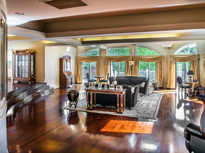 Over the years the property has struggled to sell and was on the market for 12 years