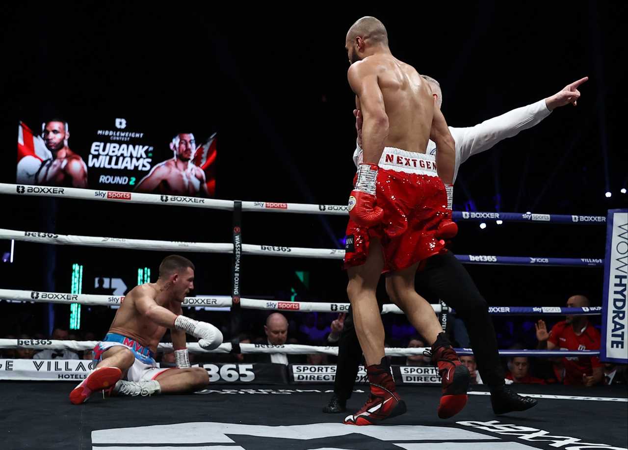 Chris Eubank Jr. tells Chris Eubank Jr. that he placed a bet on Liam Williams to beat him before he won points. Boxing fan loses his life savings