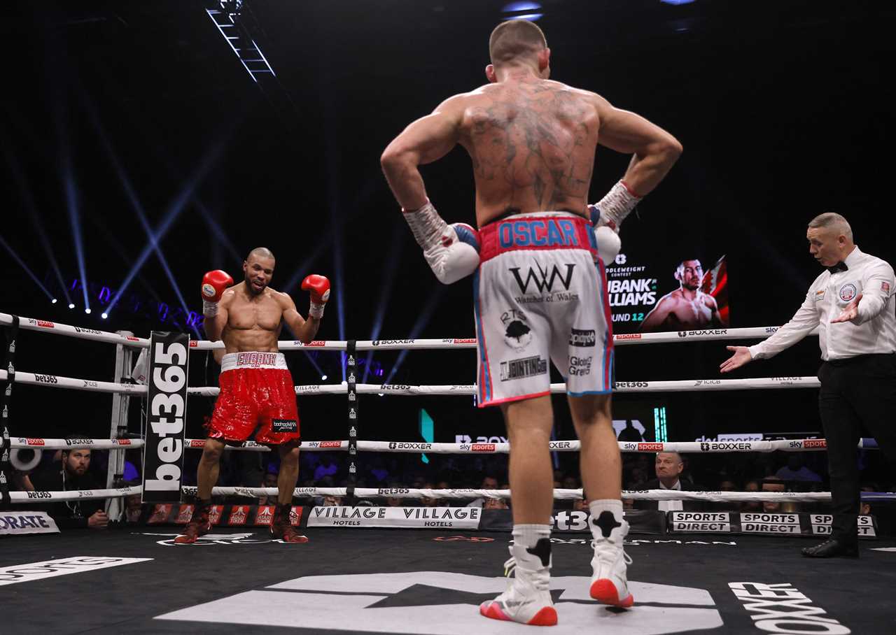 Chris Eubank Jr. tells Chris Eubank Jr. that he placed a bet on Liam Williams to beat him before he won points. Boxing fan loses his life savings