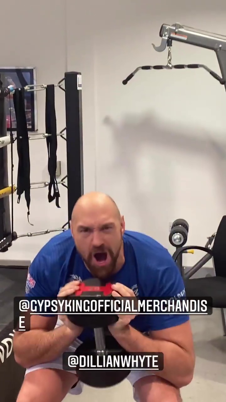 Bum's getting knocked out... again - Tyson Fury sent a message to Dillian Whyte during a bitter grudge match