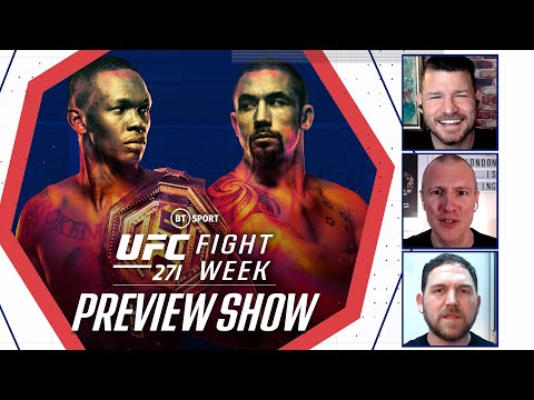 Fight Week: Adesanya V Whittaker II UFC 271 Preview Show Bisping Catterall, and Peet