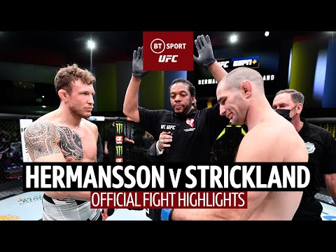 Jack Hermansson vs Sean Strickland Six fights in succession!