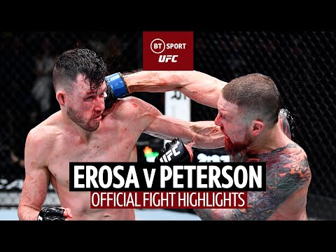 What a scrap Julian Erosa Vs Steven Peterson UFC Fight Highlights