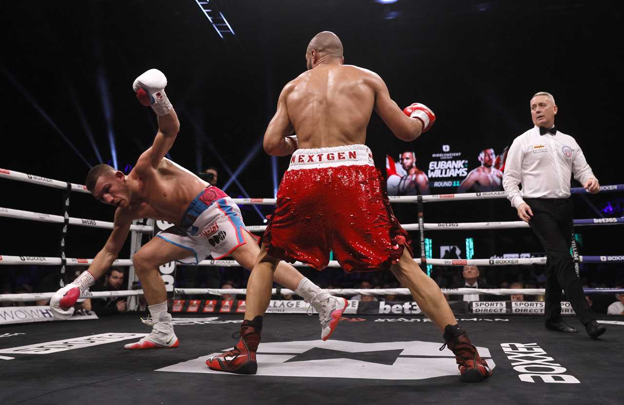 Chris Eubank Jr. settles the Liam Williams grudge brutally with FOUR knockdowns, on his way to convincing points wins