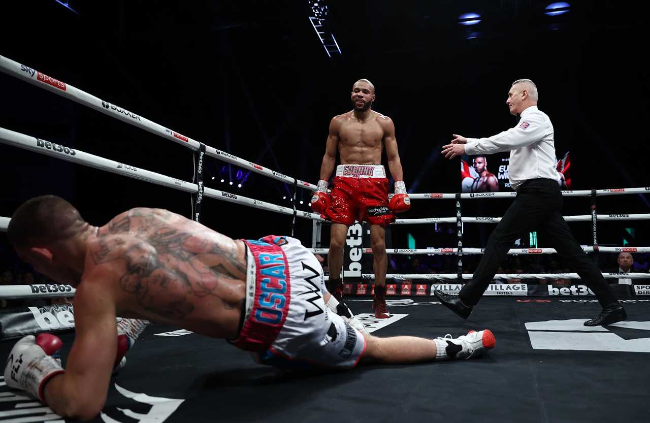 Chris Eubank Jr. settles the Liam Williams grudge brutally with FOUR knockdowns, on his way to convincing points wins
