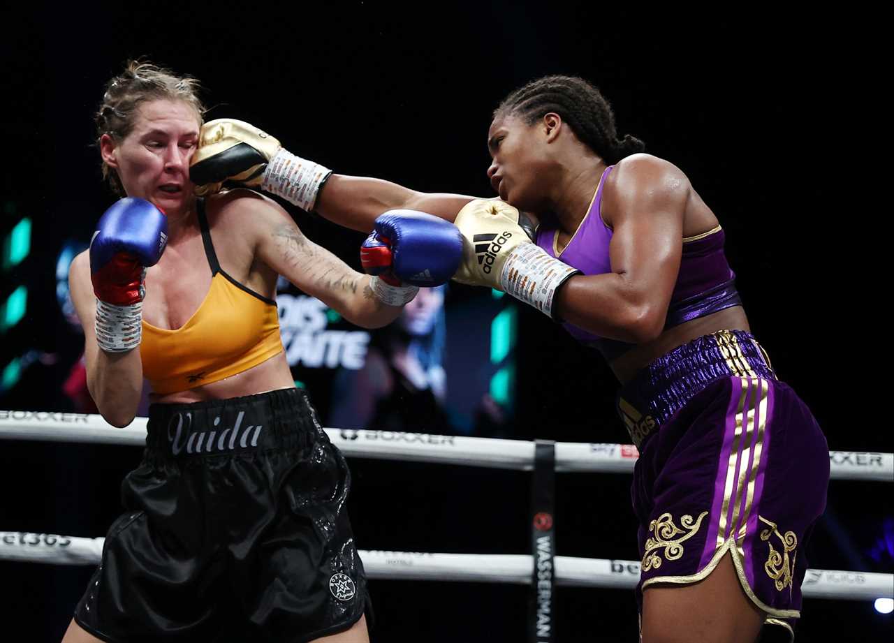 Caroline Dubois displays a flawless performance on her pro debut, as she demolishes veteran Vaida Masayaite, future lightweight queen