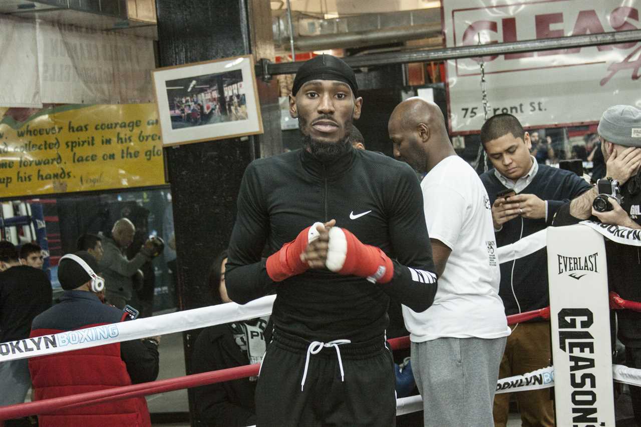 Robert Easter Jr, former lightweight world champion was shot by three armed robbers.
