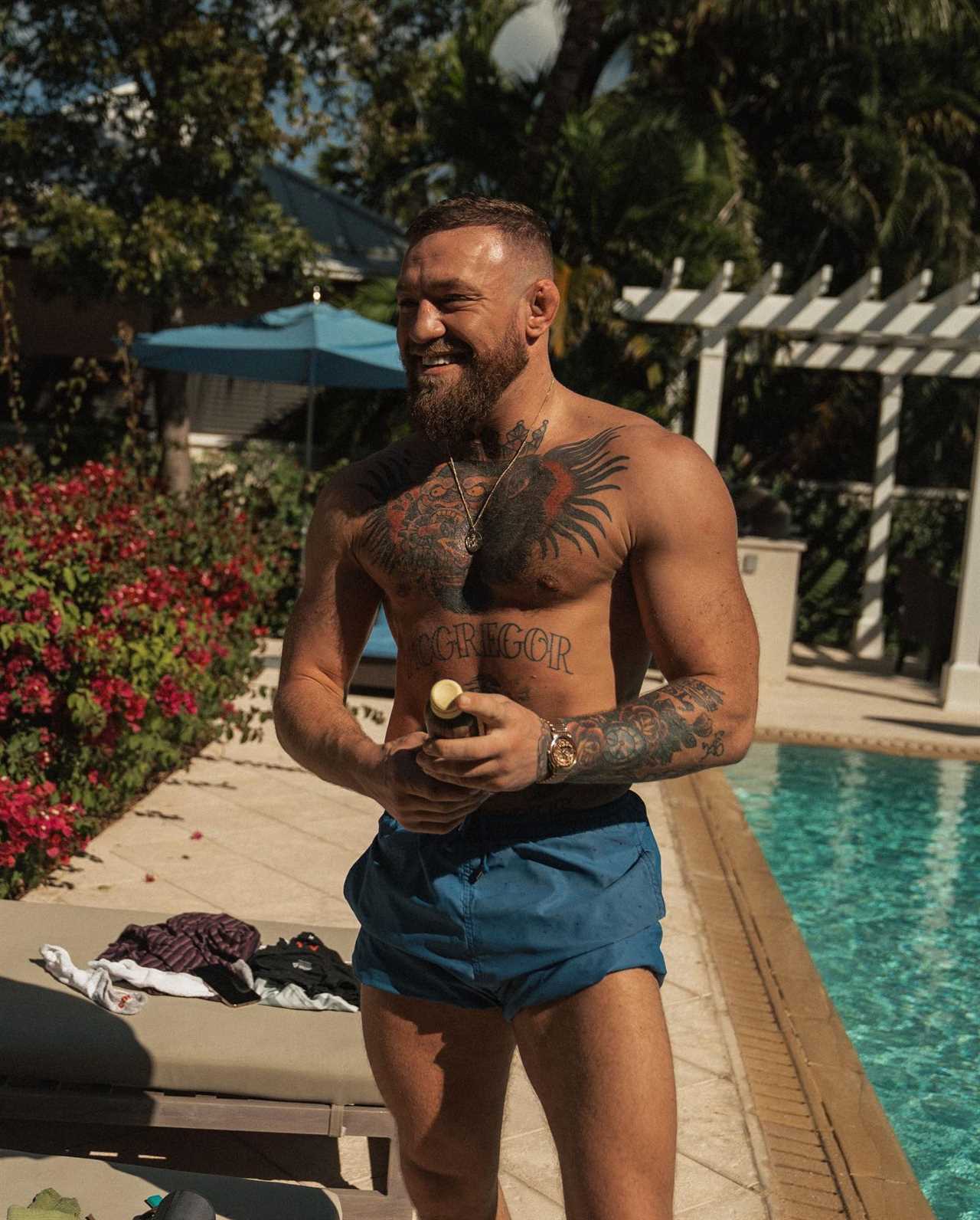 This is what you do - Conor McGregor smiles and boasts that he has a BILLIONAIRE of wealth ahead of his UFC return