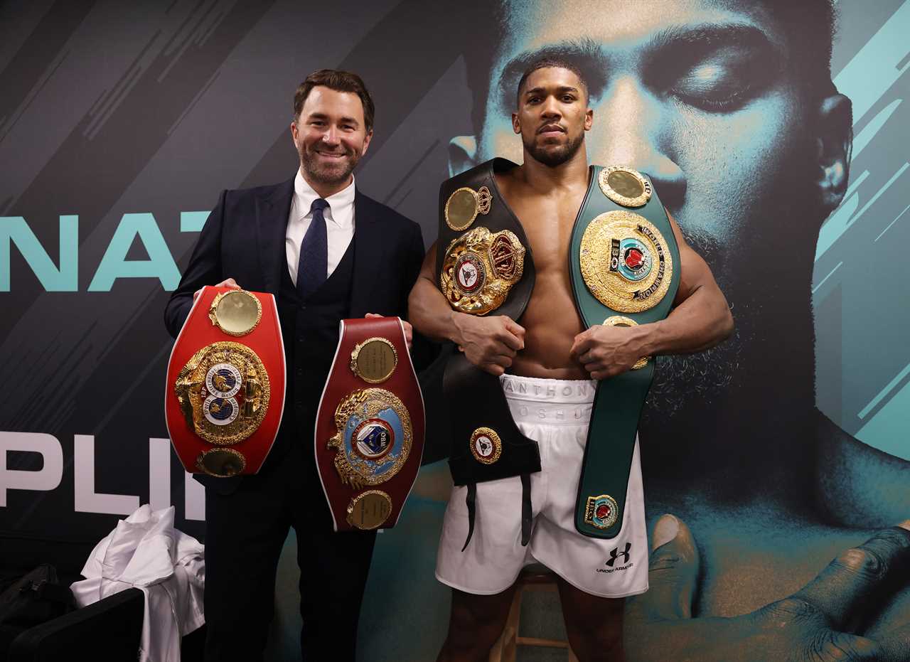 We don't trust Fury - Eddie Hearn reveals the reasons Anthony Joshua turned down Tyson Fury’s PS15million step-aside proposal