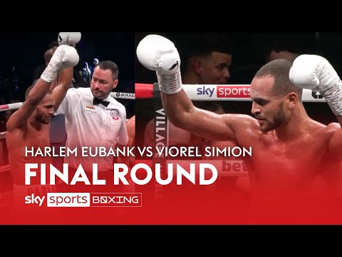 Viorel Simion was forced to leave the stool by round Harlem Eubank