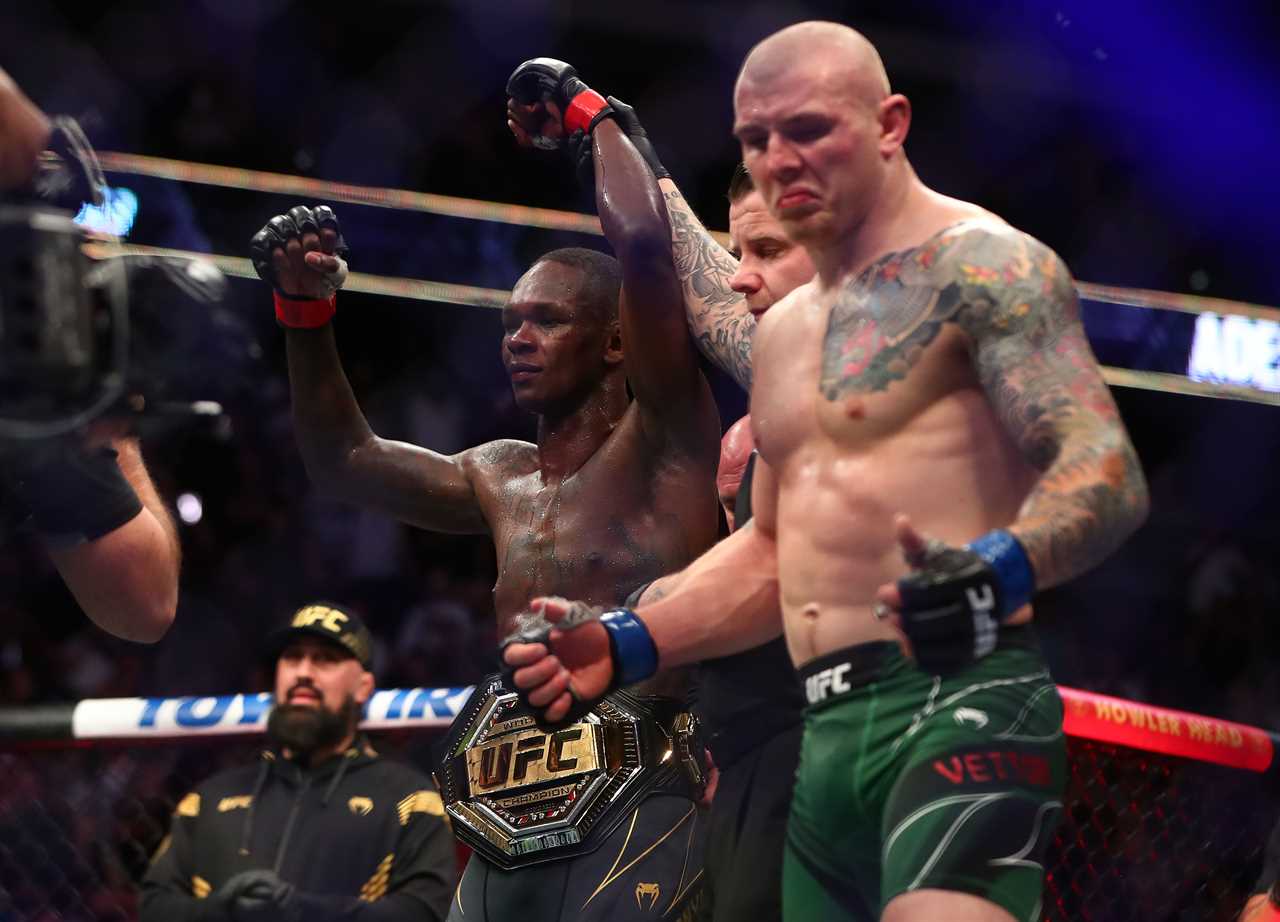 Israel Adesanya signs a lucrative UFC contract to become the promotion's second highest-paid fighter after Conor McGregor