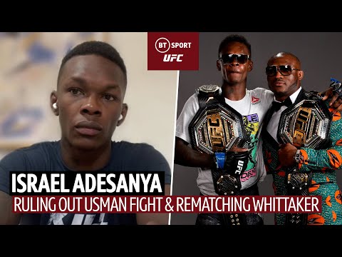 **** Ali Abdelaziz says. Israel Adesanya on UFC 271: Whittaker & Usman fight rematch