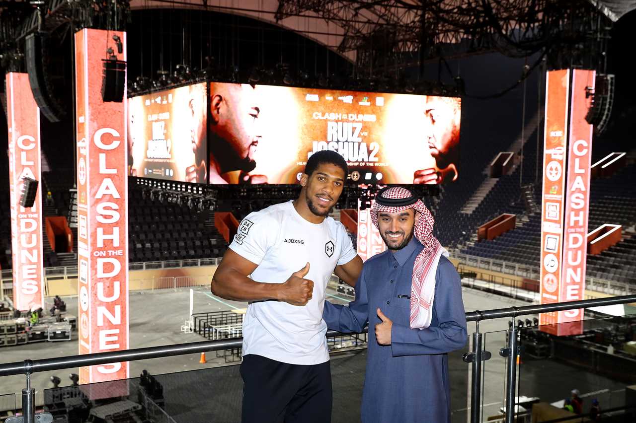 Anthony Joshua vs Oleksandr Usyk 2: Five venues for May fight as Eddie Hearn opts for UK bout