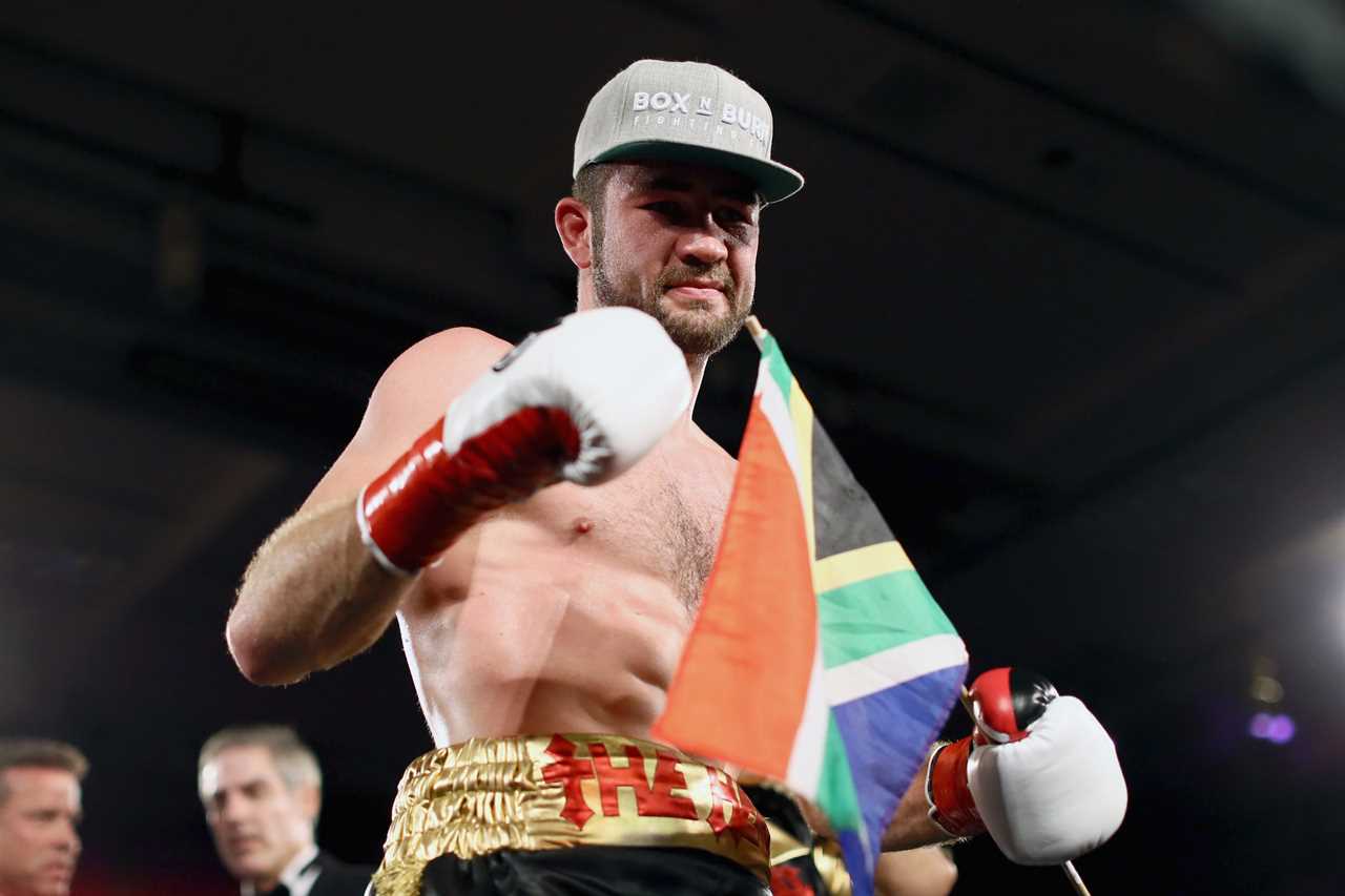 Conor Benn in talks to fight UFC star Conor McGregor’s ex-boxing sparring partner Chris van Heerden in April