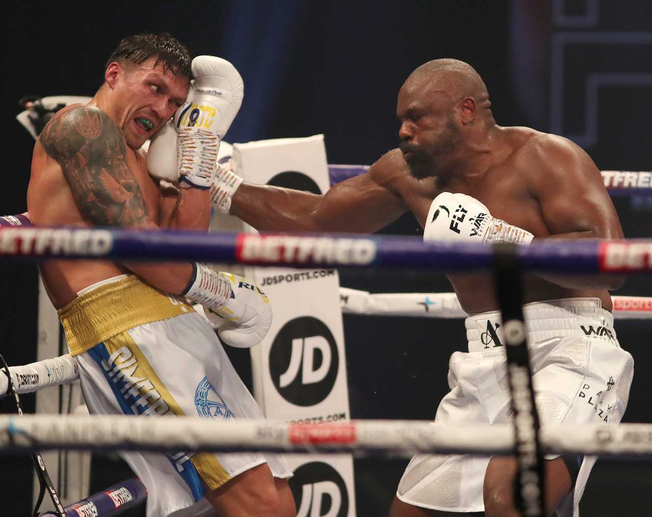 Tyson Fury attacks Usyk for going life and death with Derek Chisora, and claims that Anthony Joshua is a 'cross-fit bum.