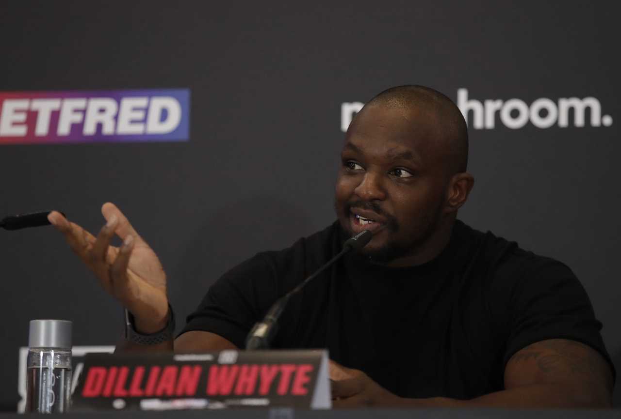 Frank Warren exhorts Dillian Whyte that 'Balls are in their court' and to sign the Tyson Fury contract