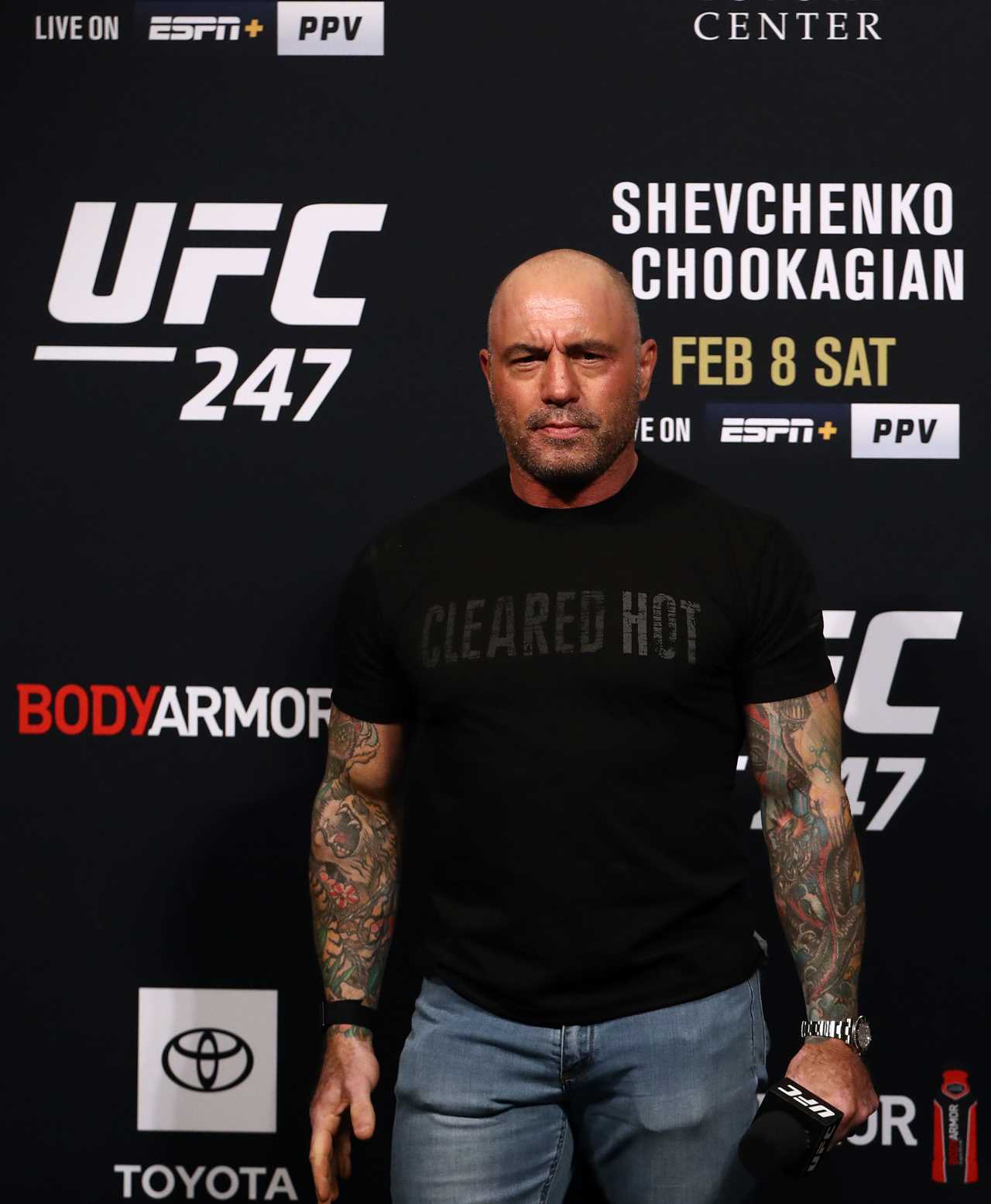 Joe Rogan resigned from UFC 271 commentary team in the eleventh hour because of'scheduling conflicts' as racism saga rumbles.