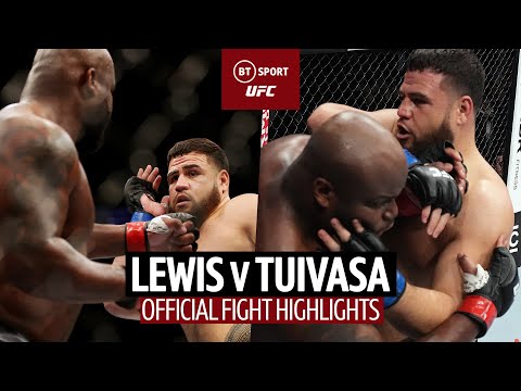 Highlights of the Derrick Lewis vs. Tai Tuivasa UFC 271 Fight Highlights