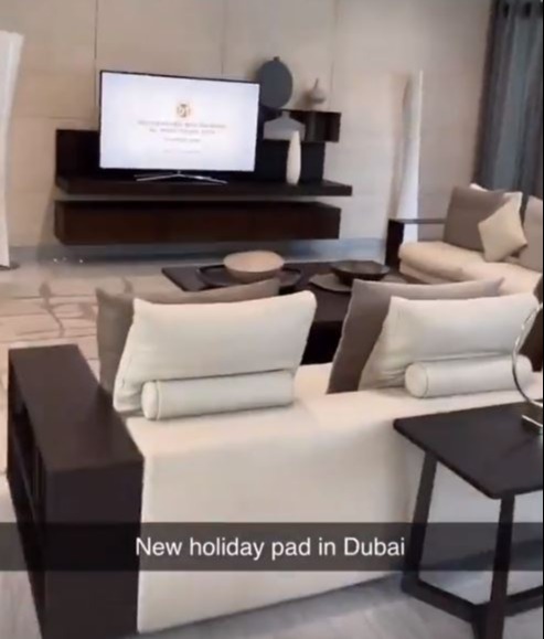 Amir Khan's luxurious Dubai vacation home with its picturesque pool and sprawling rooms is inside