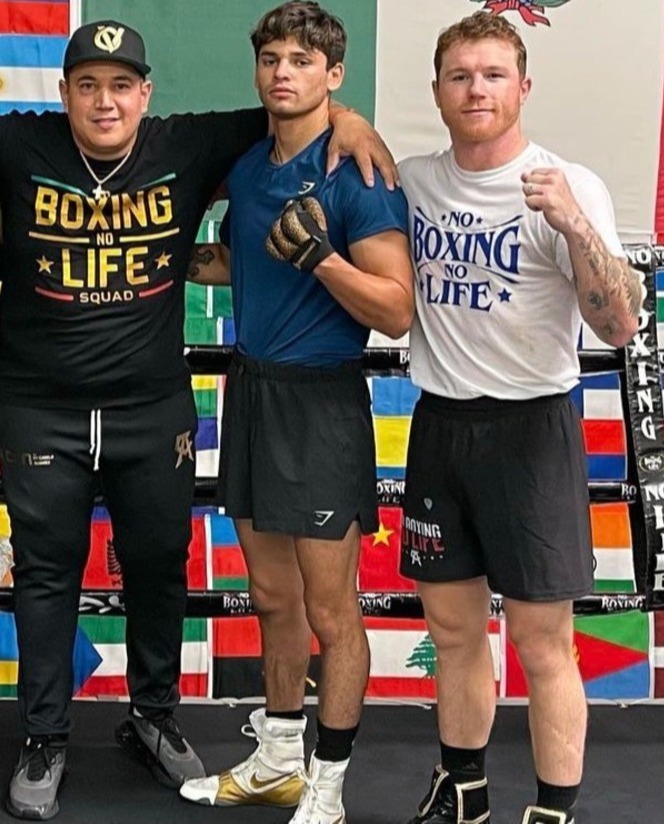 Ryan Garcia LEAVES Canelo Alvarez’s gym and coach in order to 'build and make it bigger' before he returns to boxing.