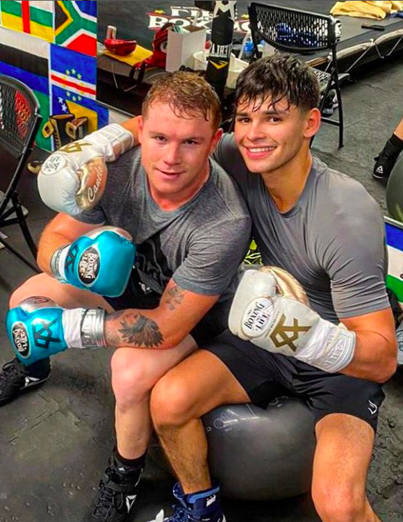 Ryan Garcia LEAVES Canelo Alvarez’s gym and coach in order to 'build and make it bigger' before he returns to boxing.