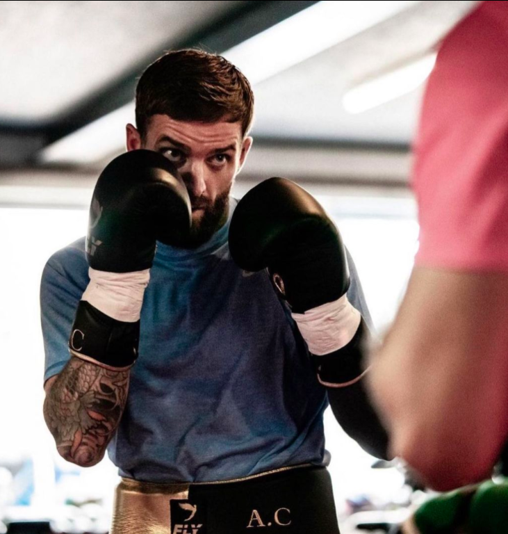 Aaron Chalmers, 34 years old, says he won't be a world champion, but Geordie Shore star dreams of big fights.