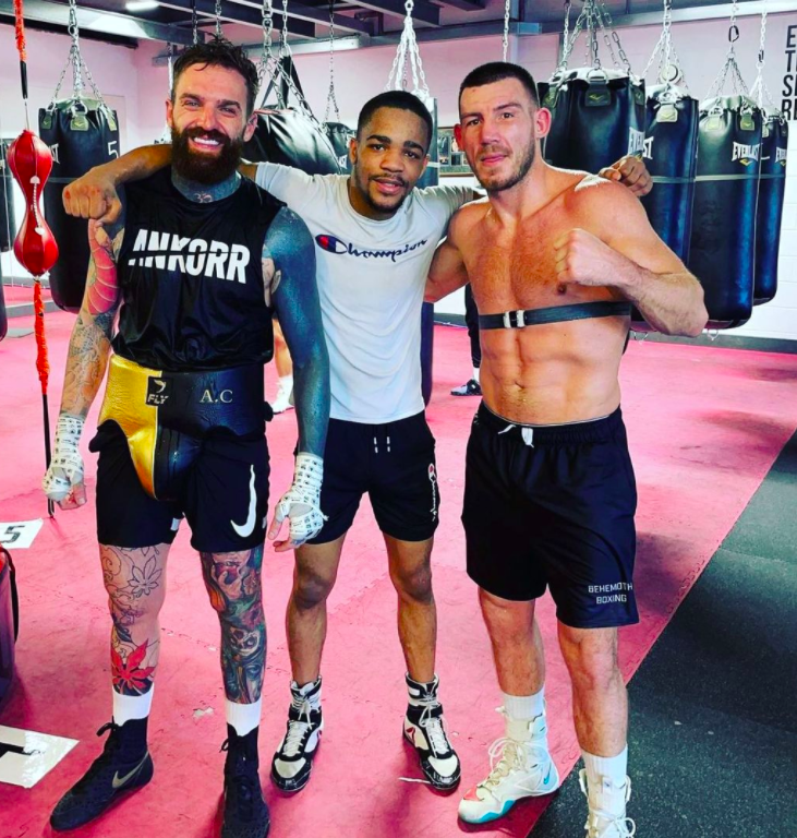 Aaron Chalmers, 34 years old, says he won't be a world champion, but Geordie Shore star dreams of big fights.