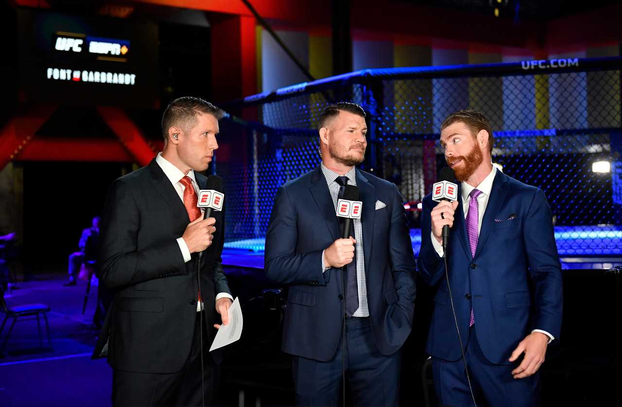 After taking over commentary duties for UFC 271 Michael Bisping revealed a'slew' of abuses from Joe Rogan fanboys