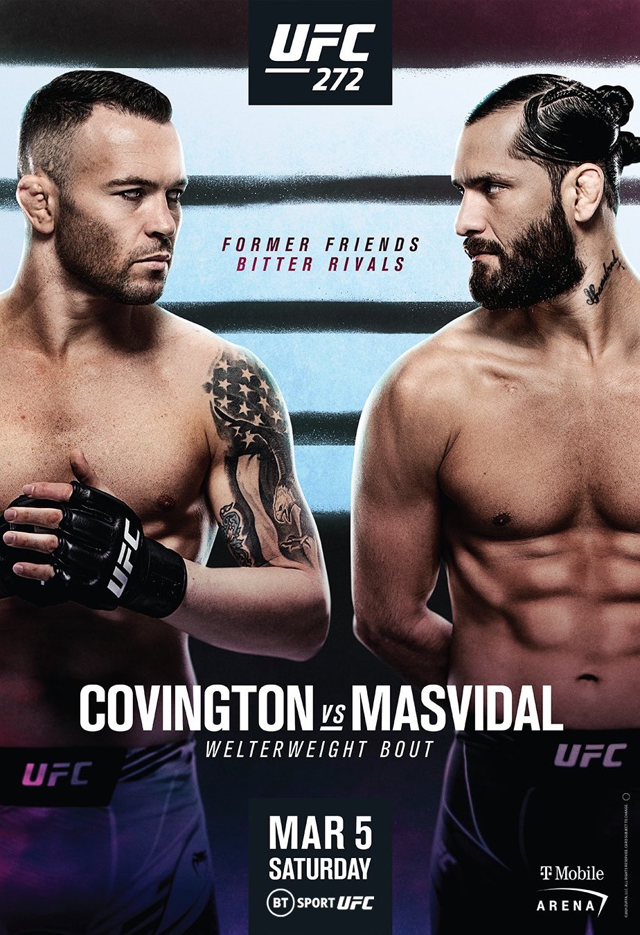Jorge Masvidal threatens Colby Covington to quit bitter rival UFC 272 in CRITICAL CONDITION