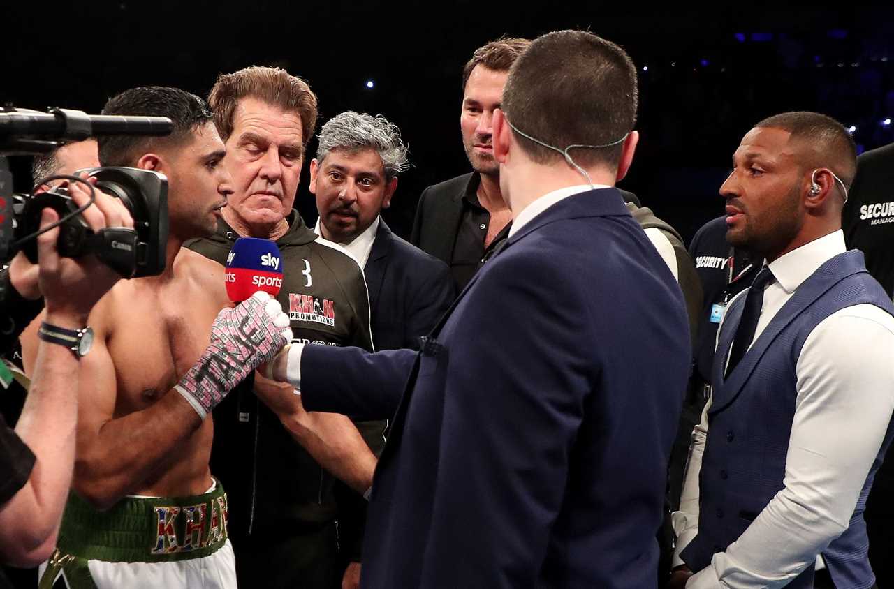 Eddie Hearn calls Amir Khan vs Kellbrook a money grab and says he won't be watching domestic dust-ups.