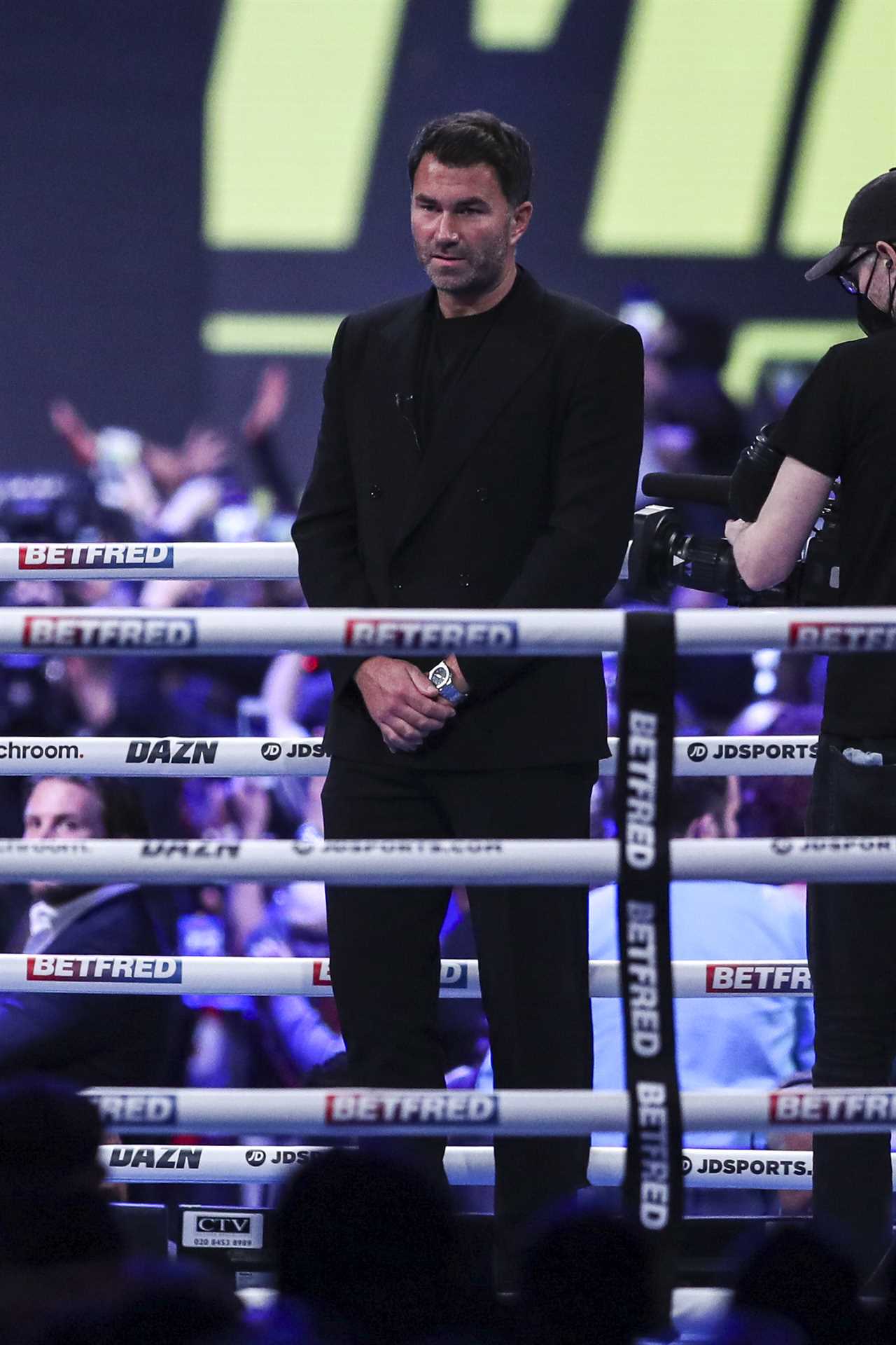 Eddie Hearn calls Amir Khan vs Kellbrook a money grab and says he won't be watching domestic dust-ups.