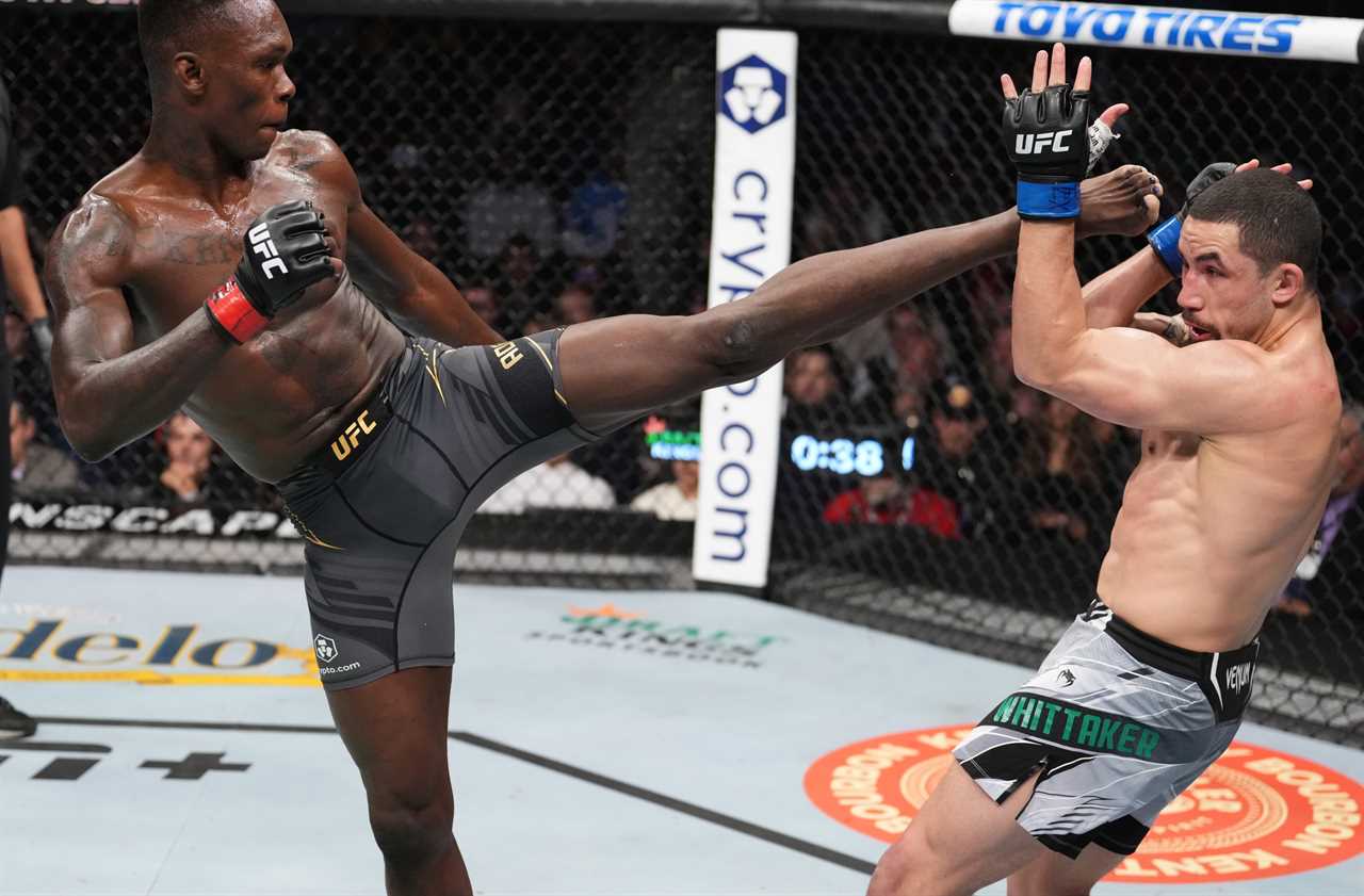 UFC star Grishin is banned indefinitely despite winning fight on Israel Adesanya against Robert Whittaker undercard