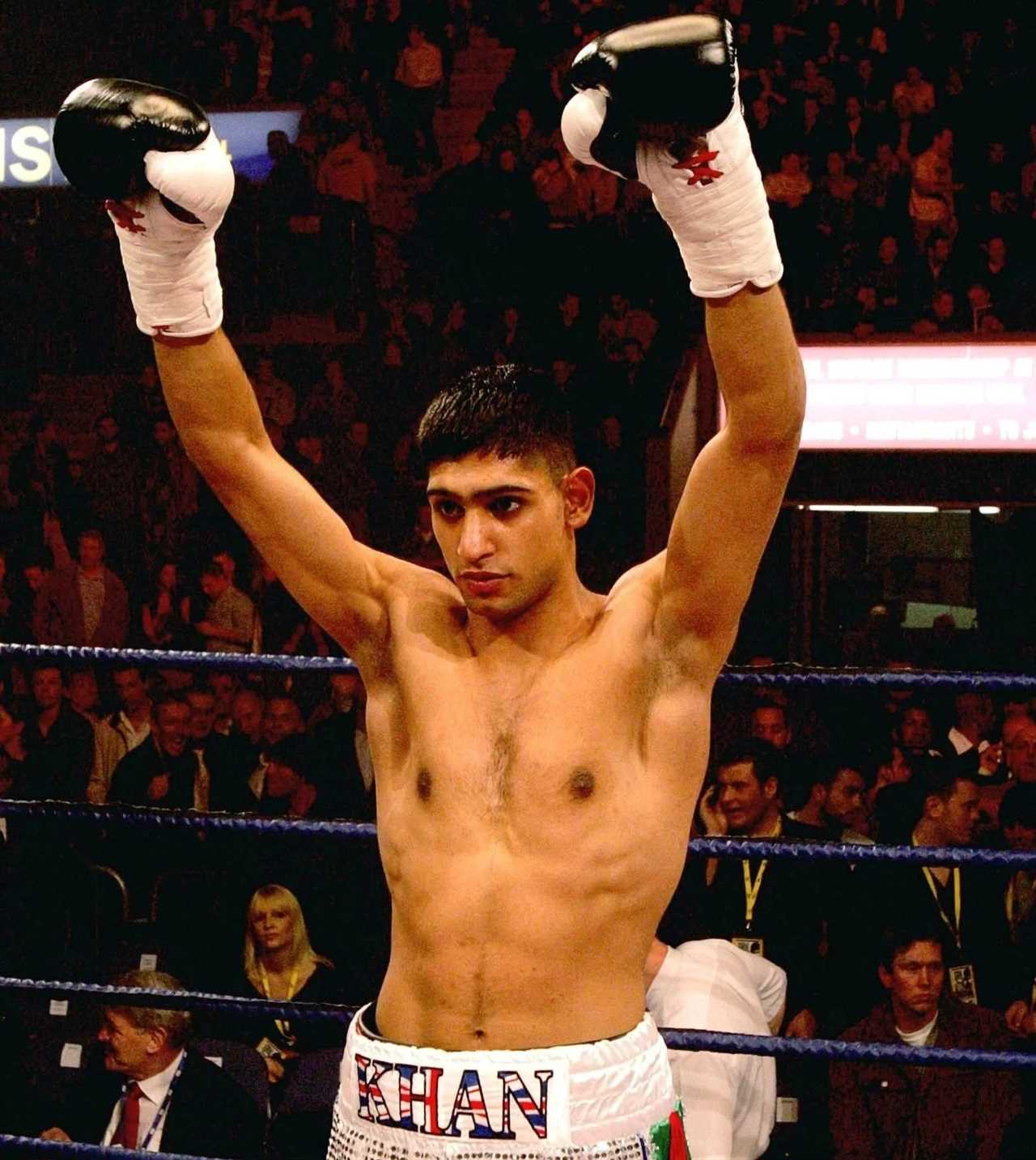Amir Khan's amazing 20-year transformation from a weedy kid at the Olympics to a bulking champion.